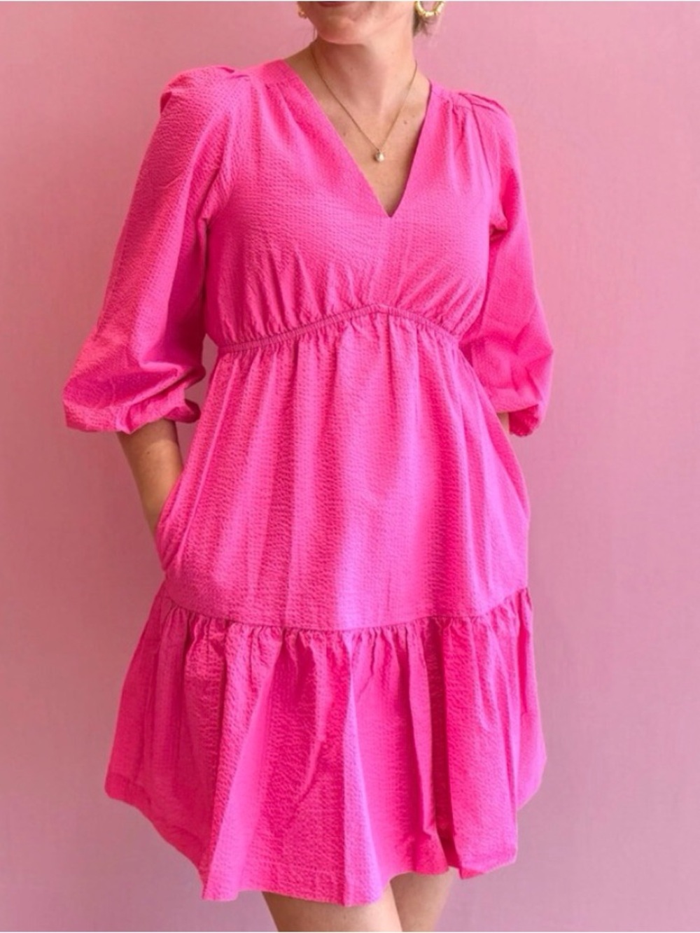 NWT Lilly Pulitzer Deacon Dress in Passion Fruit Pink